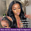 Wear And Go Glueless Body Wave Lace Closure Wig